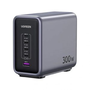 Ugreen Nexode 5-Port Gan Desktop Fast Charger 300W, CD333 - Black
