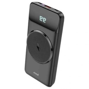 Hoco J76 Wireless Fast Charging 10000mAh Power Bank - Black