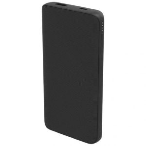 Mophie Essentials 10,000mAh Power Bank& powerstation with 2-Port - Black
