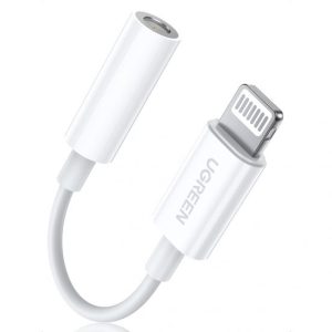 Ugreen 30759 Headphone Jack Converter From 3.5mm To Lightning - White