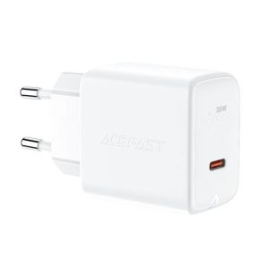 Acefast Fast Charger Adapter USB-C PD 30W - White