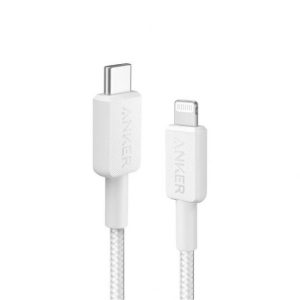 Anker A81B5H21 Cable Type-C TO Lightning , 6ft - White