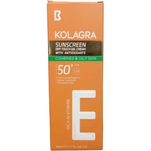 Kolagra Sunscreen SPF50+ Gel Cream - 50 Ml
