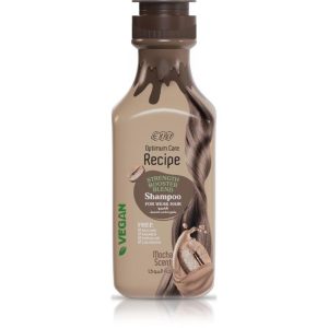 Eva Optimum Care Recipe Strength Booster Blend Shampoo - Mocha Scent – 350 Ml