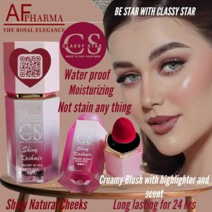 CLASSY STAR CREAMY BLUSH KASHMIR MAGENTA COLOR WITH HILIGHTER AND SCENT