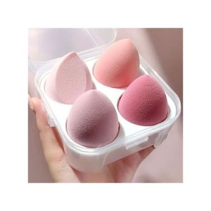 Makeup Beauty Blender Sponge With Box Set - 4 Pcs
