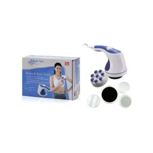 Relax & Tone Spin Fat Burner Massager – White