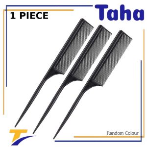 Taha Offer Thin Tapered Comb For Precise Sectioning And Curling 1 Piece