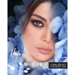 Celena Colored Contact Lenses, Daily Disposable- Deep Blue