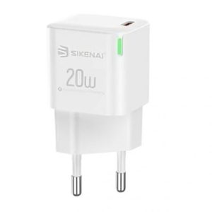 Sekinai Home Charger Type-C Fast Charging 20W, GRS-6 - White