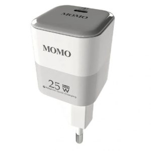 MOMO 25W USB-C Fast Charger, MO-066605 - White