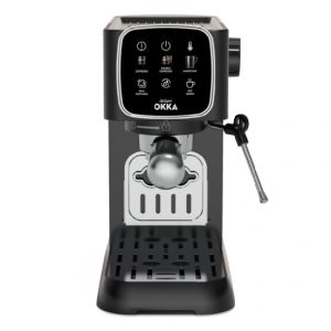 Arzum OKKA Solo Semi Automatic Espresso Machine, OKOO340400 - BlackSliver