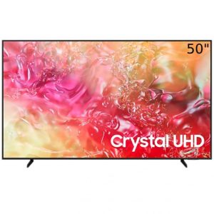 Samsung 50 Inch Crystal UHD 4K Smart TV, DU7000 - Black