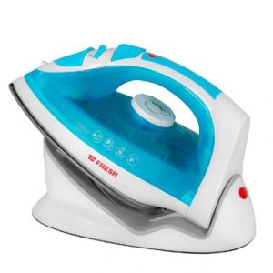 Fresh Steam Iron Wireless, 2200 Watt, Teflon Base, 201B - Blue