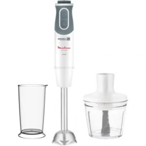 Moulinex Opti-Chef Hand Blender 1000 Watt, 800 ml, with chopper, DD6551EG - White