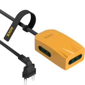 I Lock Power Strip - 3 Outlets 1.5 M Mini - Yellow