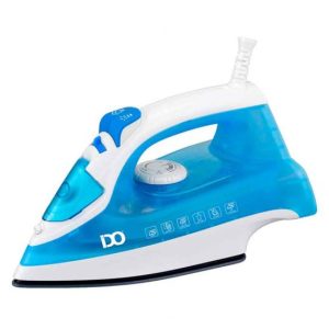 IDO Steam Iron Ceramic , 2200 Watt , White Blue - SI2200-BWH
