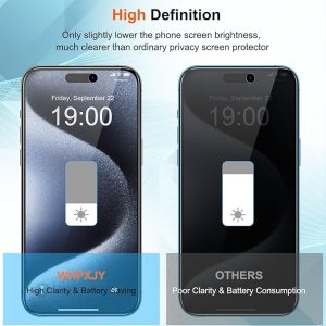 IPhone15 Privacy tempered film